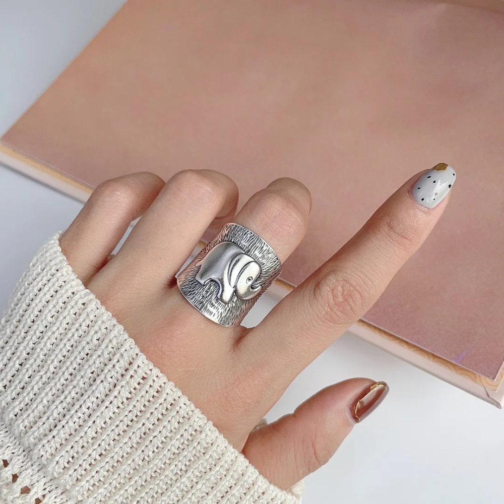 Bague Éléphant Rétro