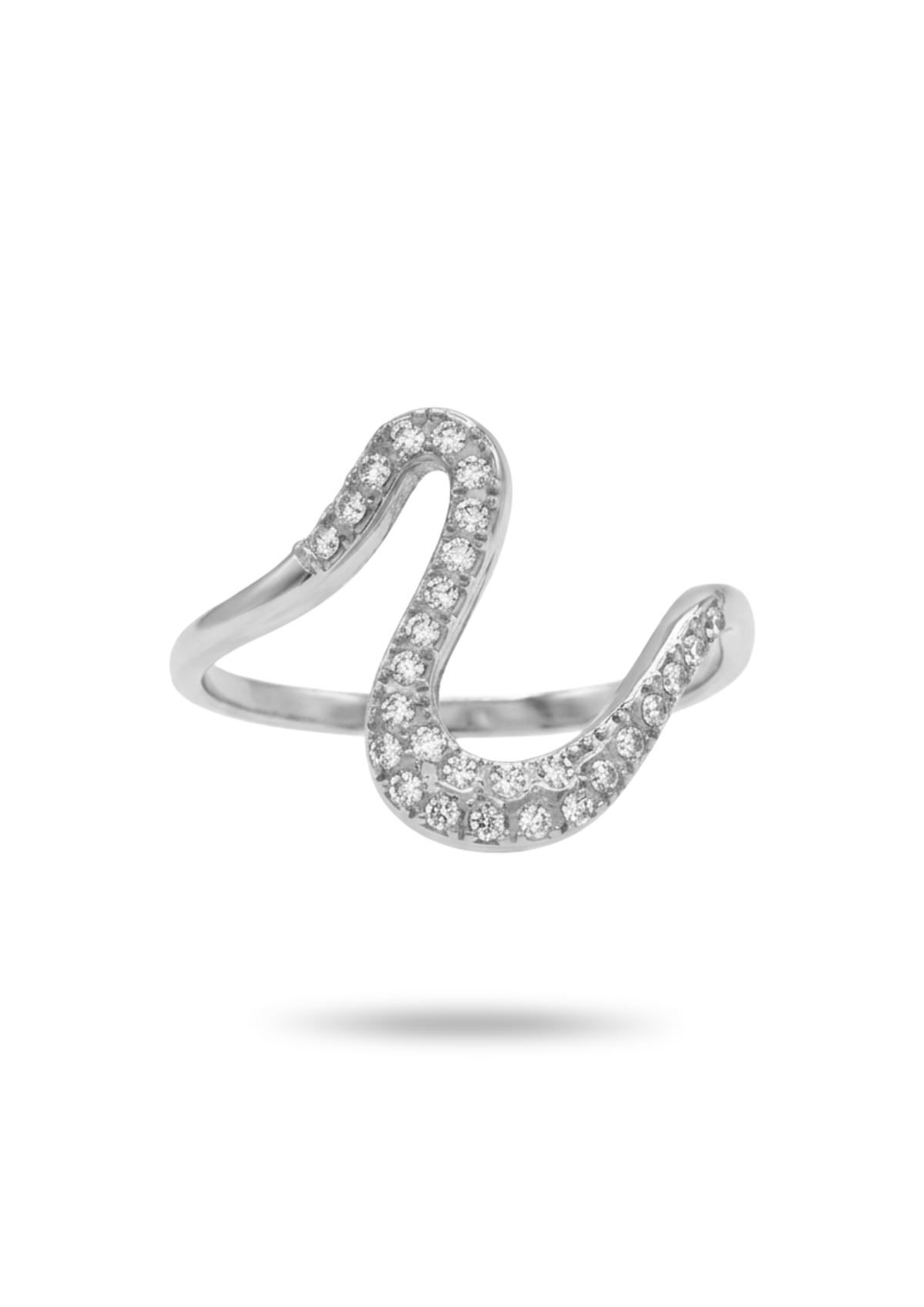 Bague Vague Ondulée