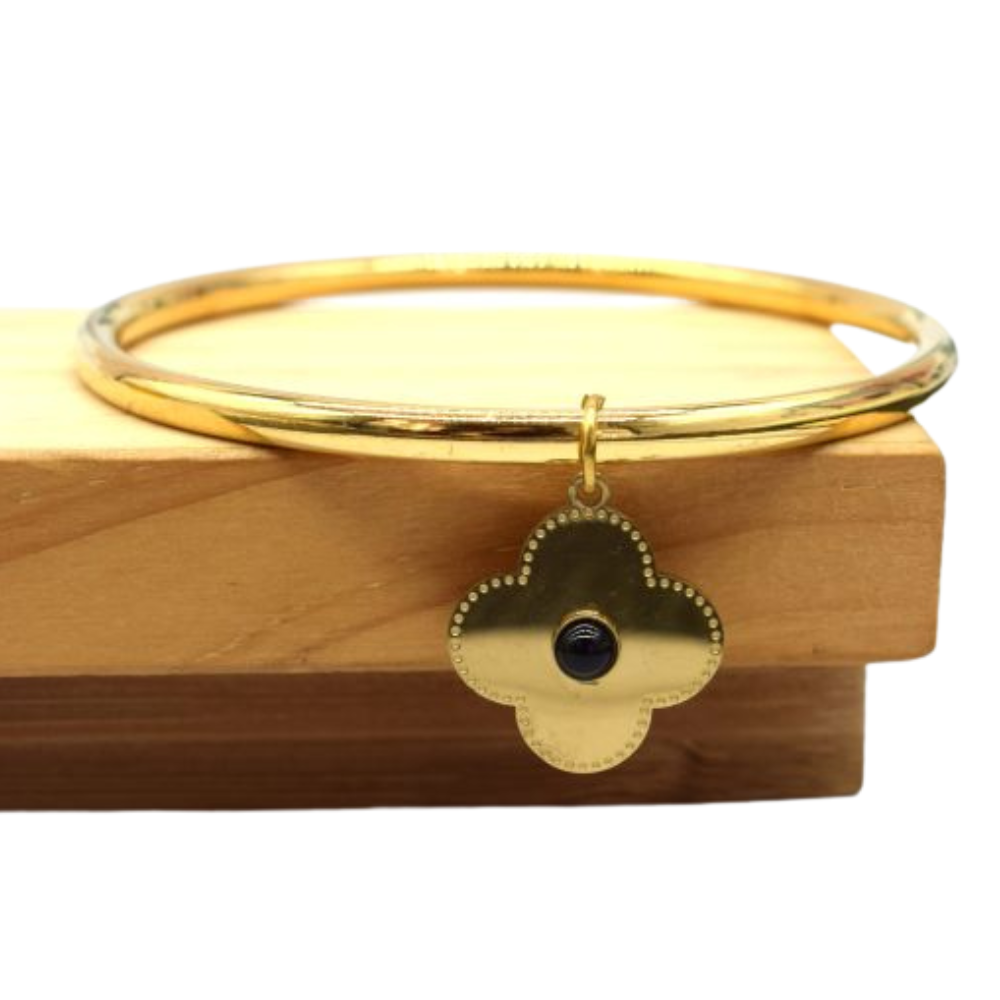 Bracelet Jonc Trèfle