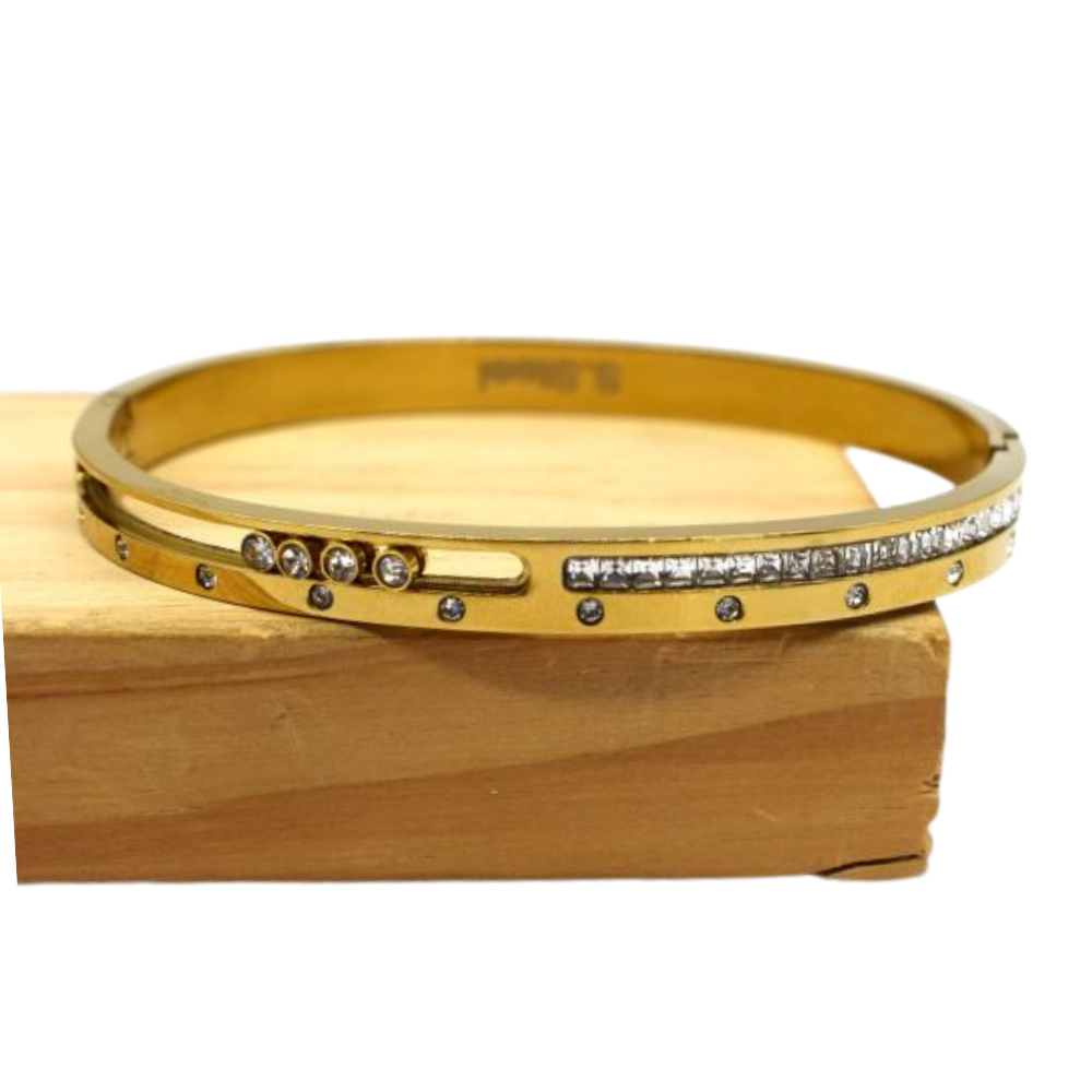 Bracelet Jonc Cristaux
