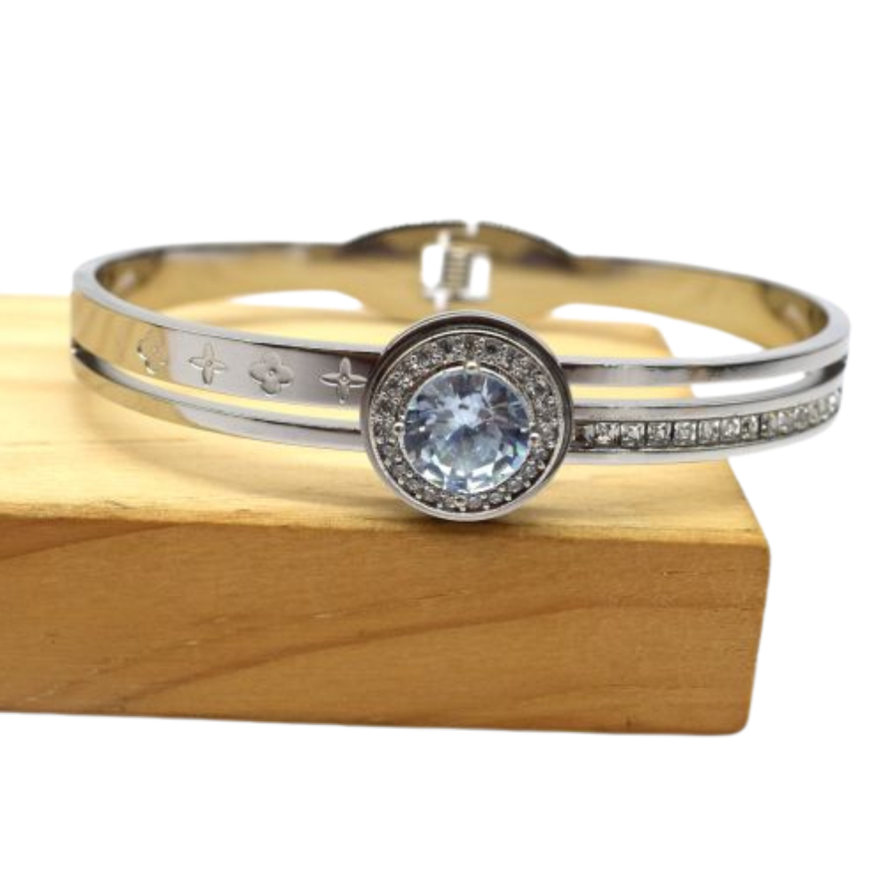 Bracelet Jonc Cercle Strass