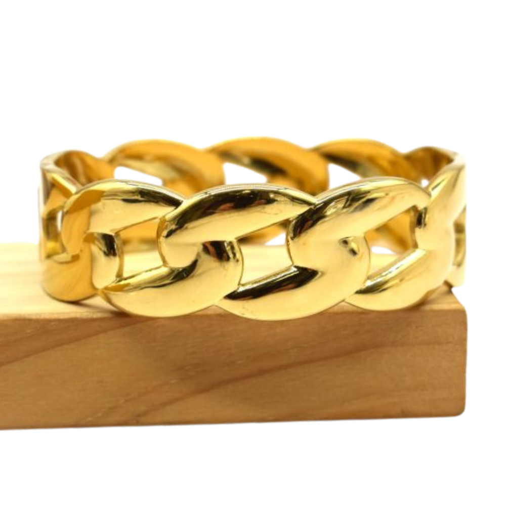Bracelet Jonc Manchette Maillon