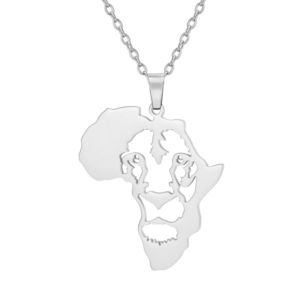 Collier Afrique Lion