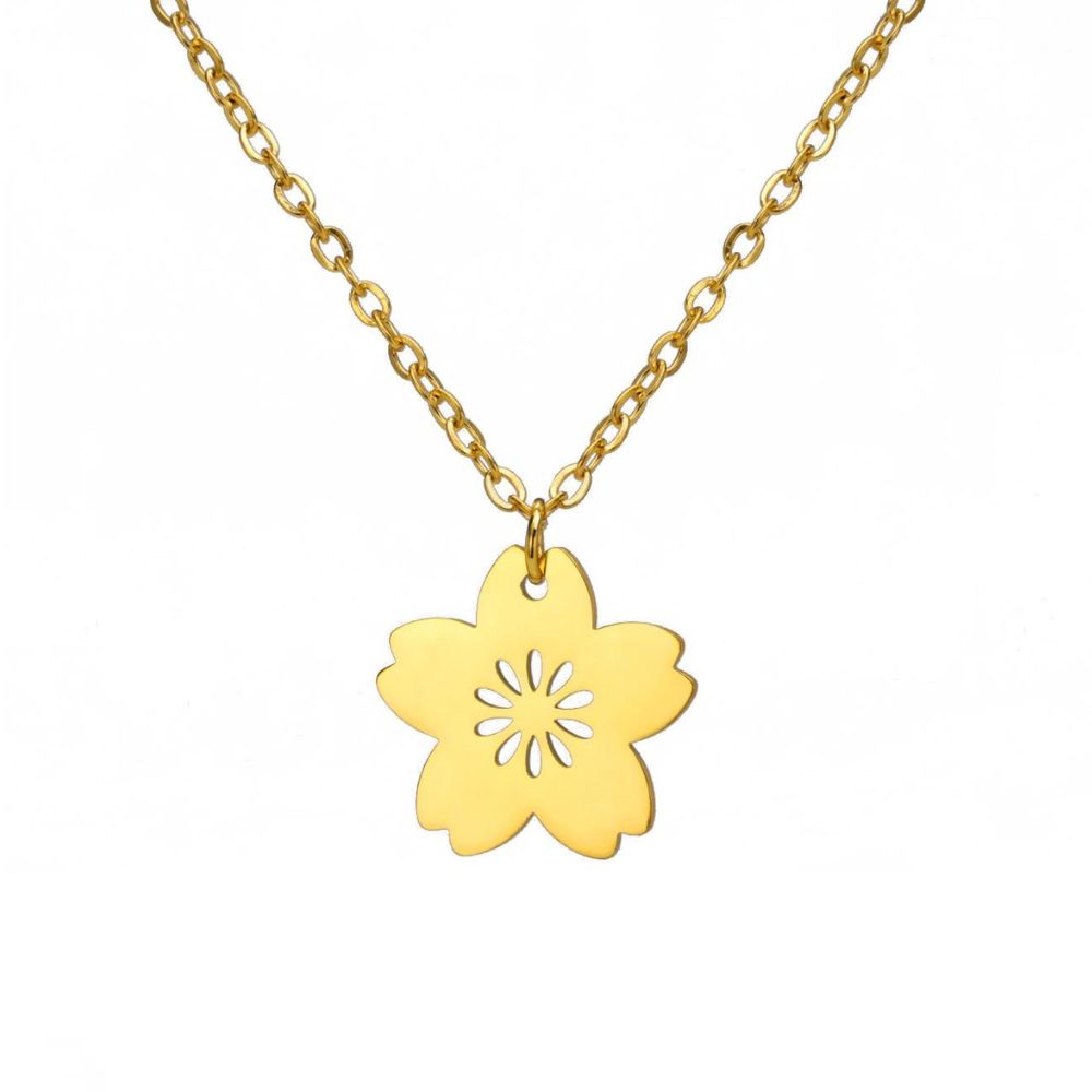 Collier Fleur Étoile