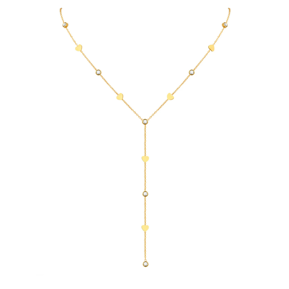 Collier en Y Sexy coeur