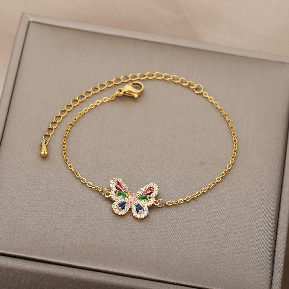 Bracelet Papillon Femme