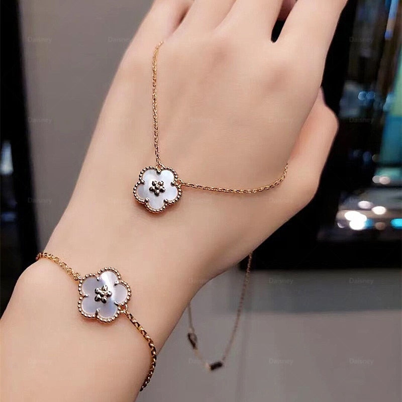 Bracelet Fleur Blanche