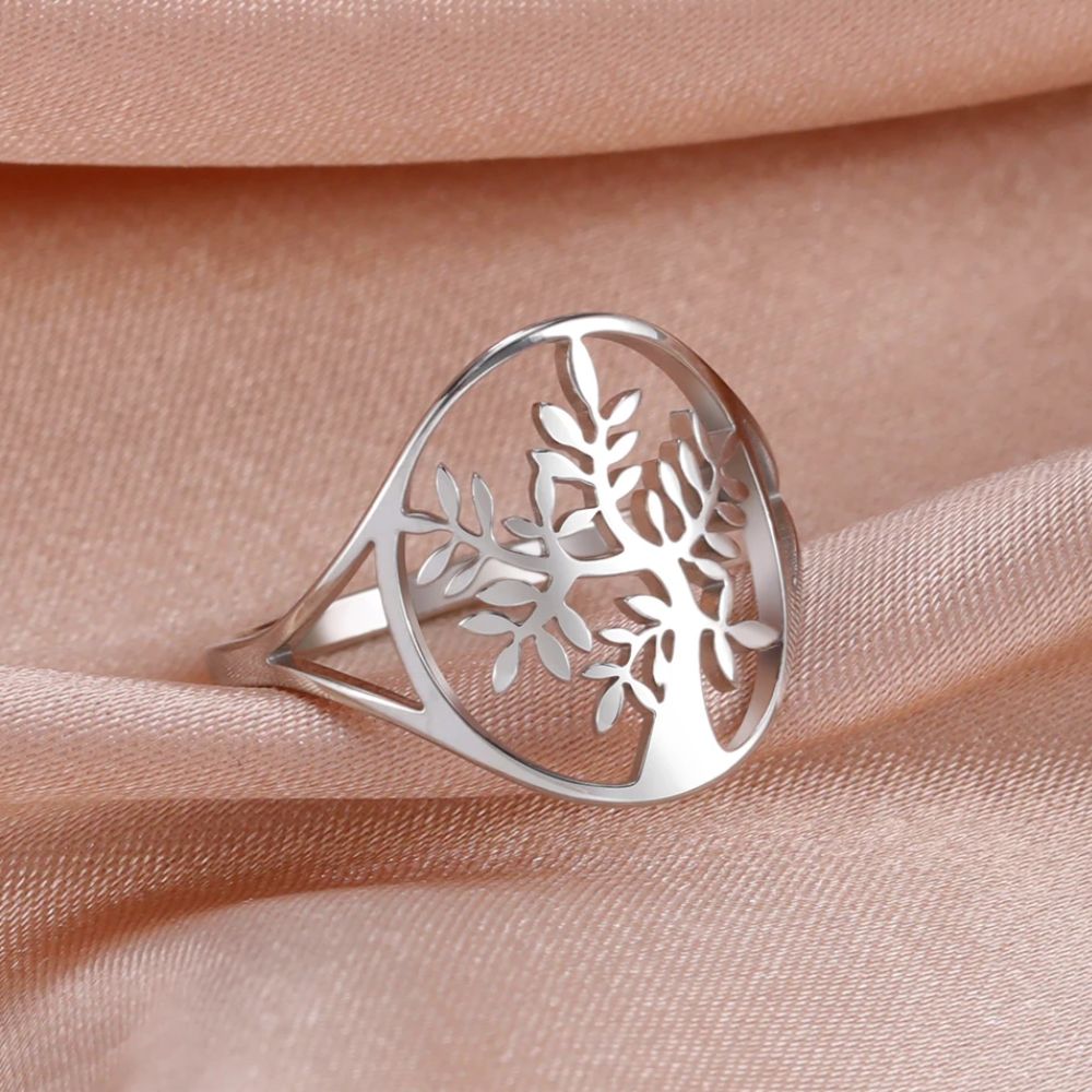 bague avec un arbre de vie désir