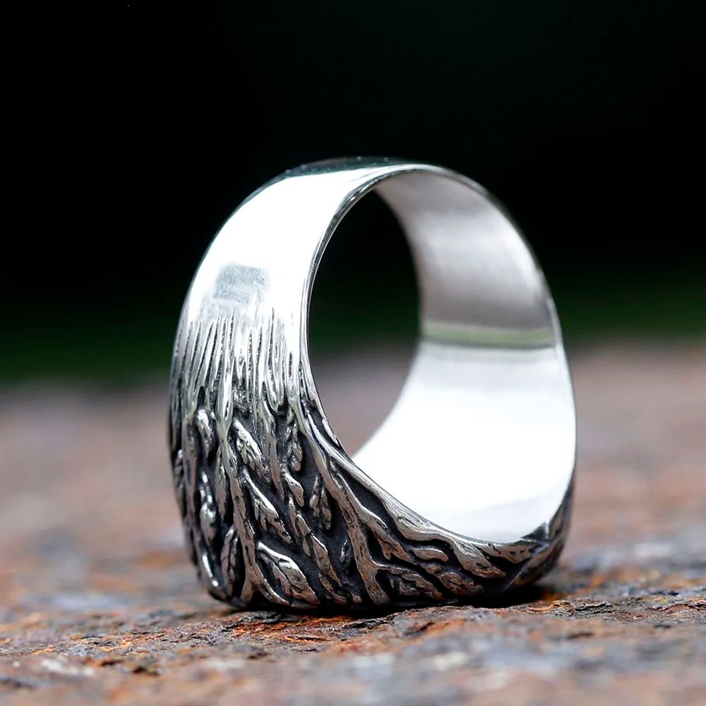 Bague arbre homme