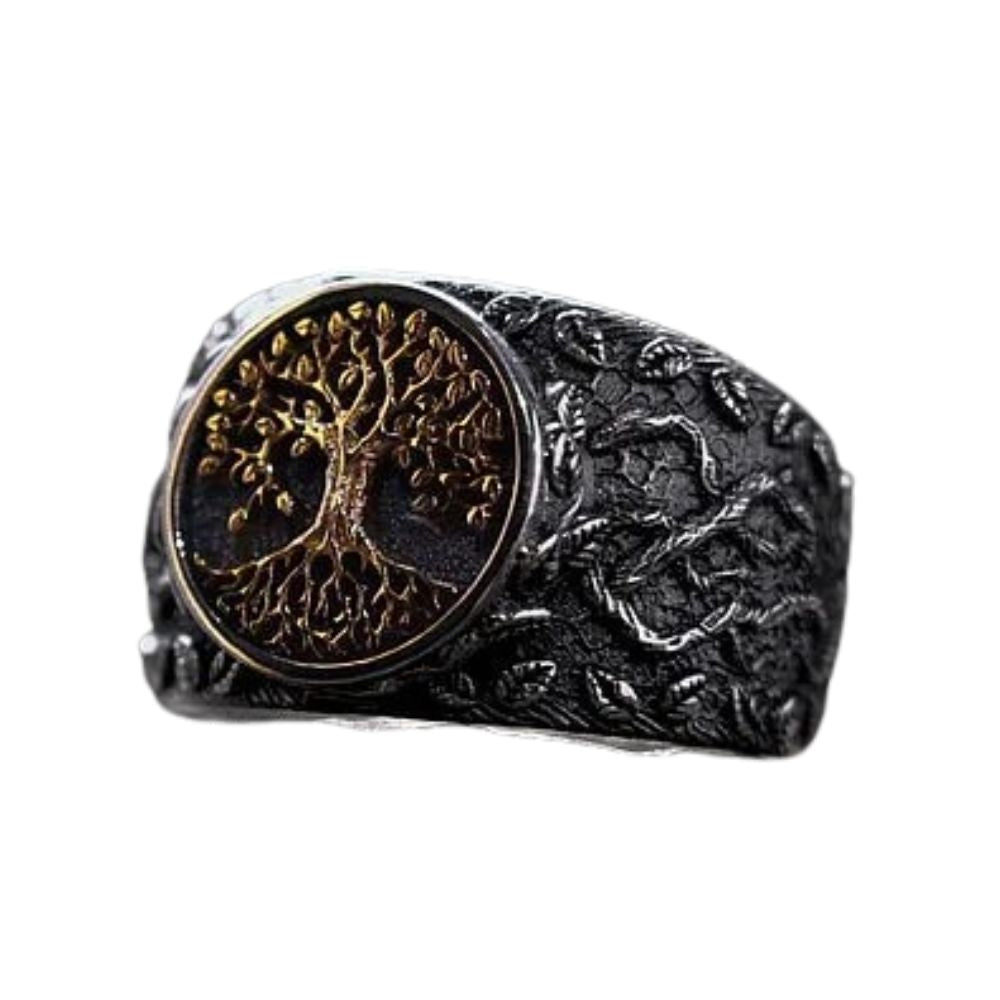 Bague Arbre de Vie Sombre