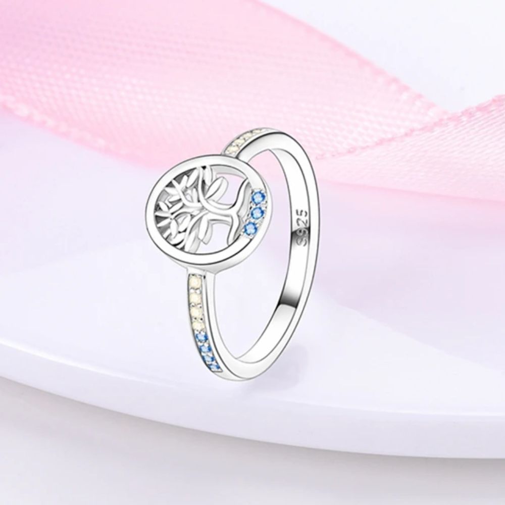 Bague Arbre de Vie en Argent femme