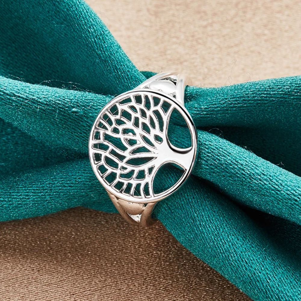 Bague Arbre de Vie Argentée femme