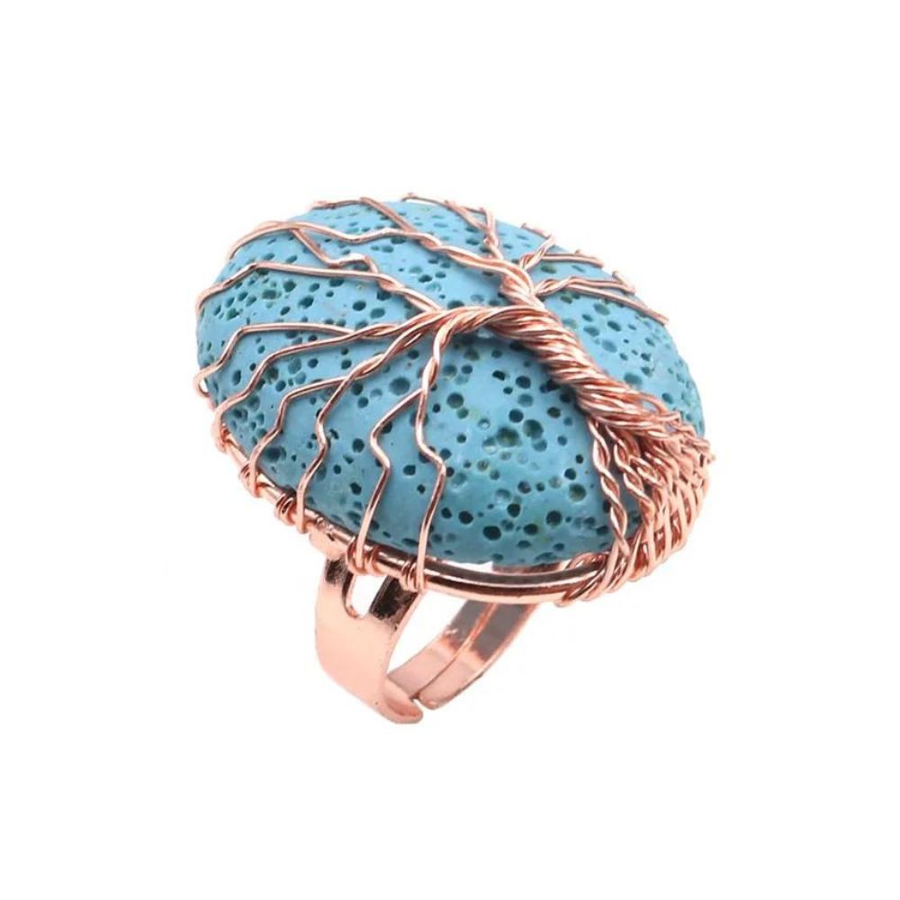 Bague Arbre de Vie Pierre