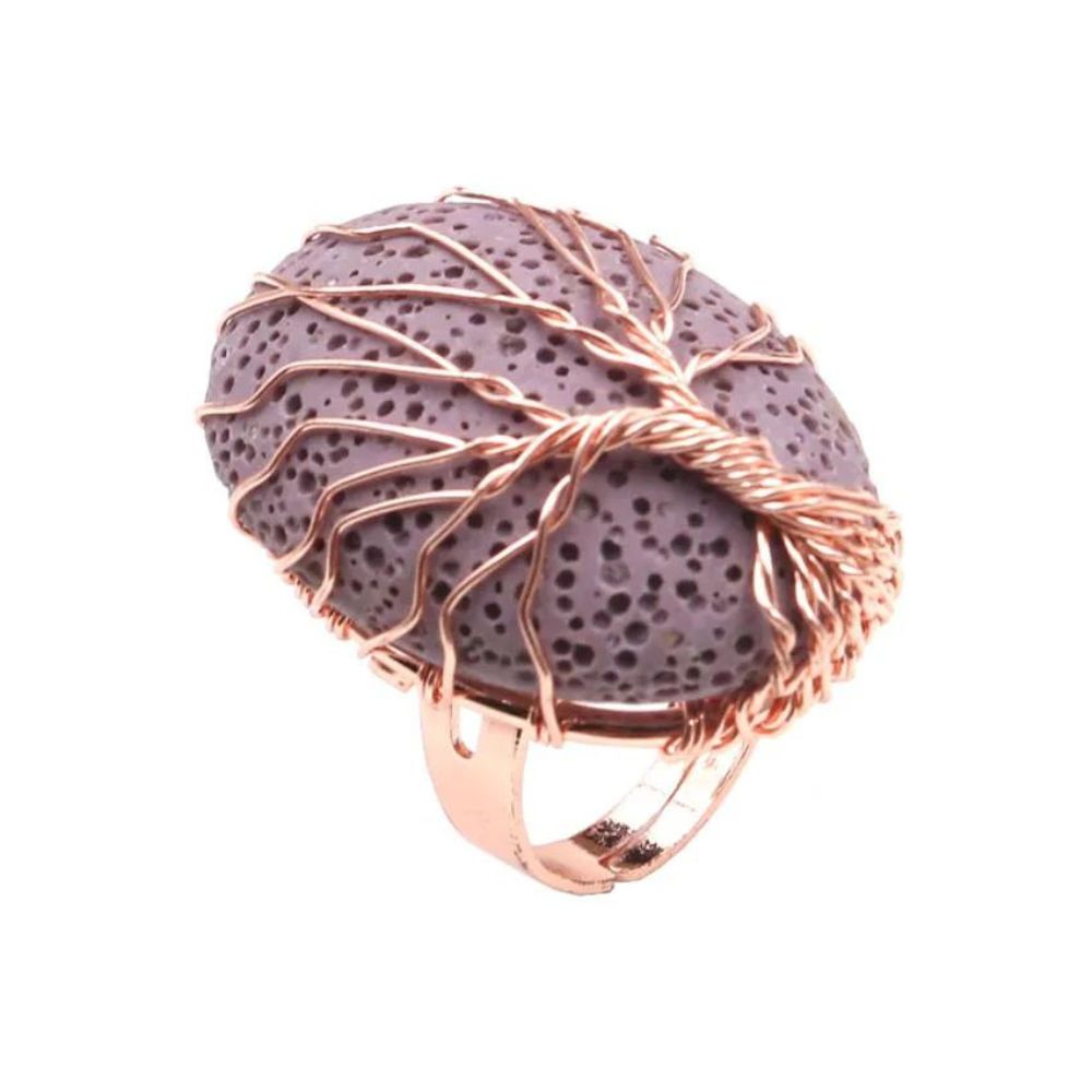 Bague Arbre de Vie Pierre