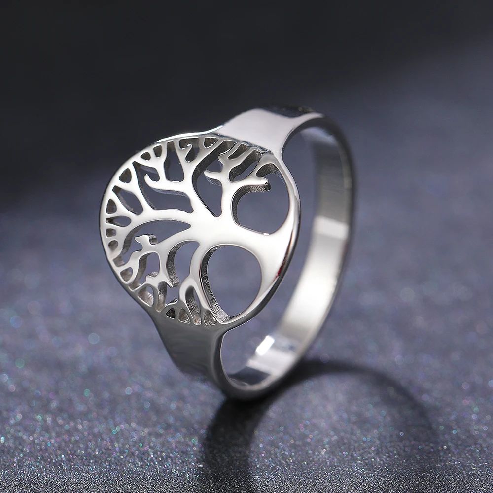 Bague Arbre de Vie femme argent