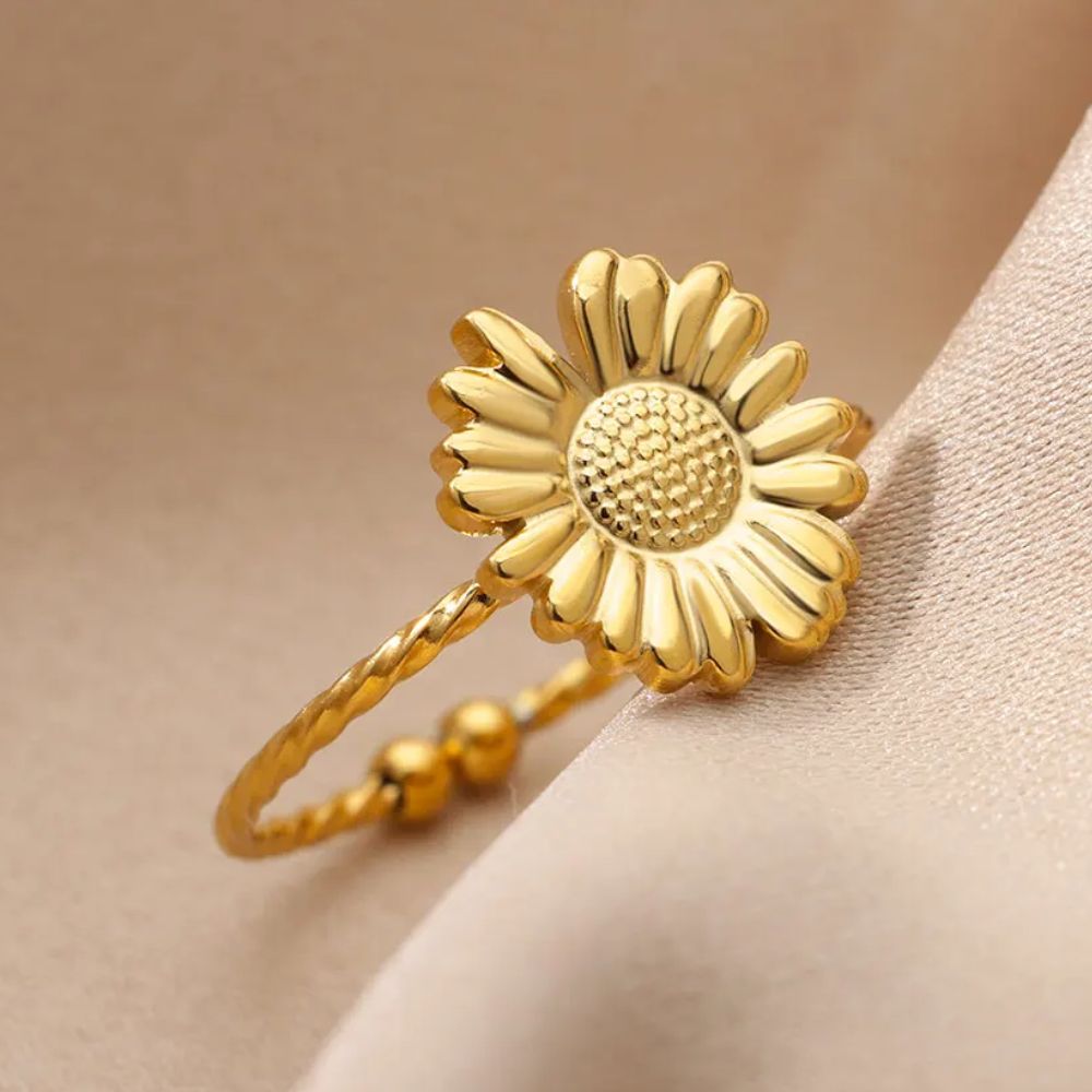 Bague avec une Fleur