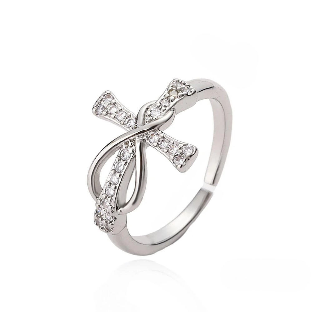 Bague Croix Infini