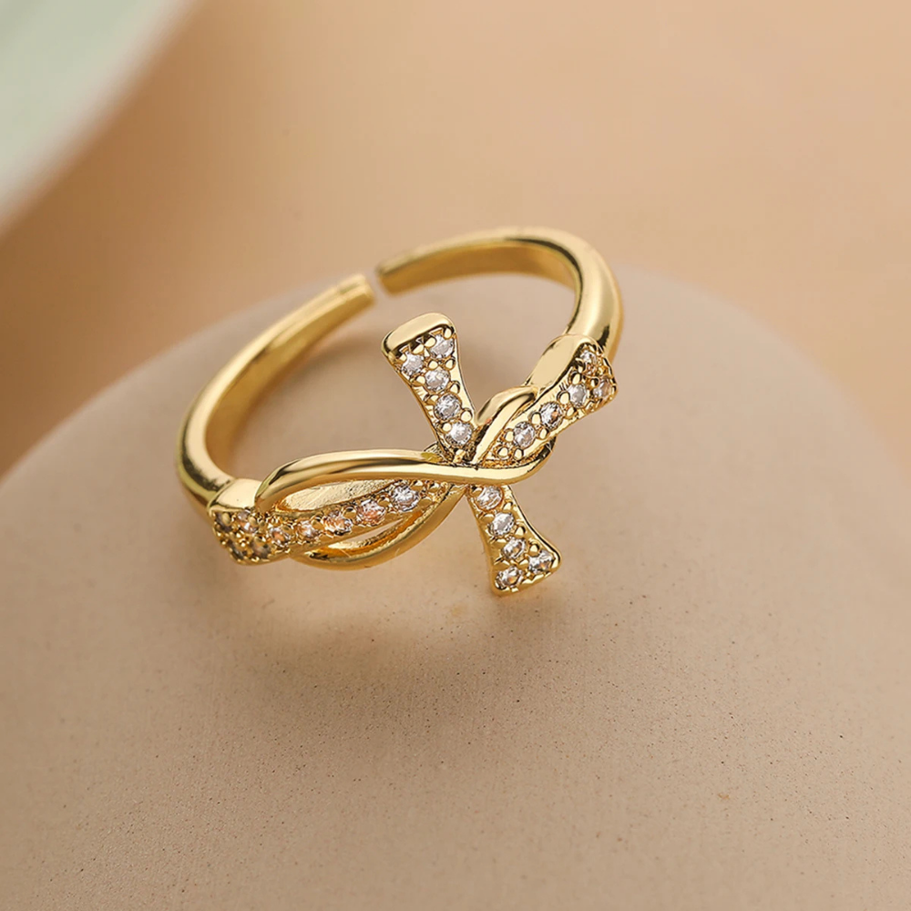Bague Croix Infini