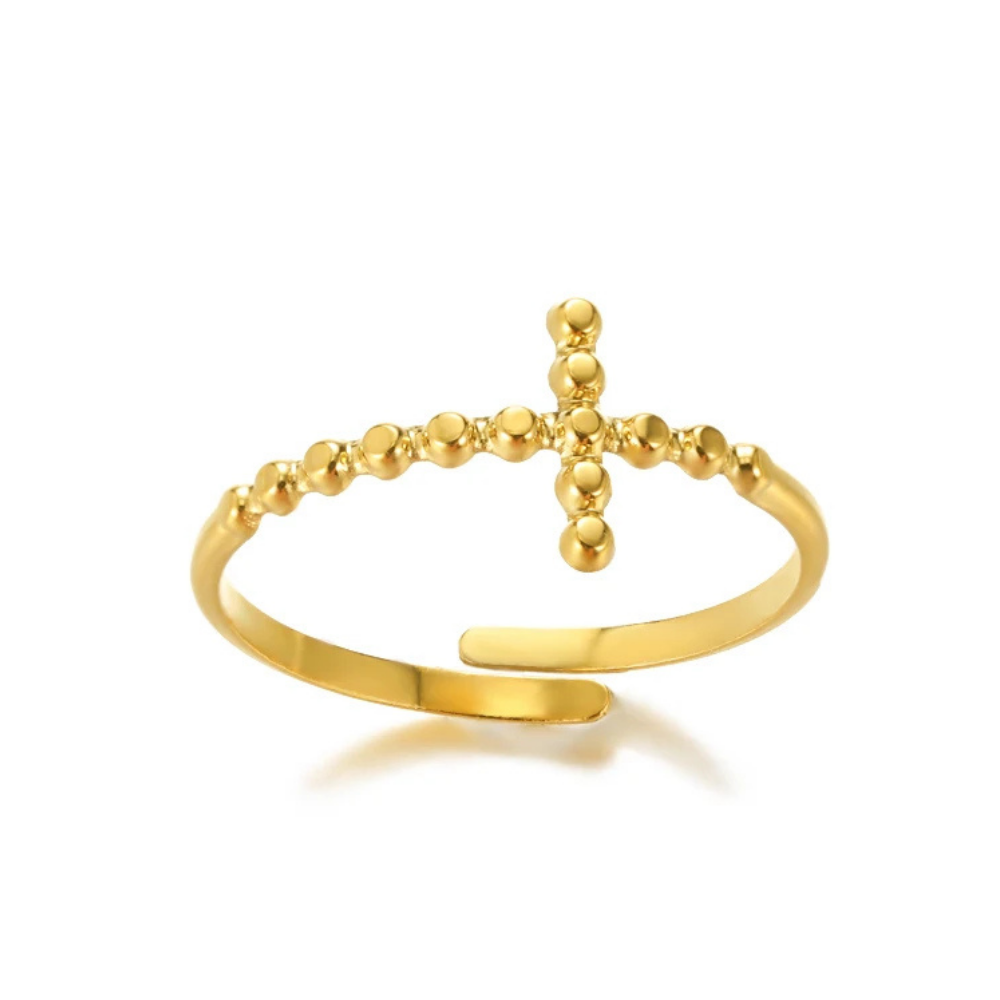 Bague Croix Minimaliste