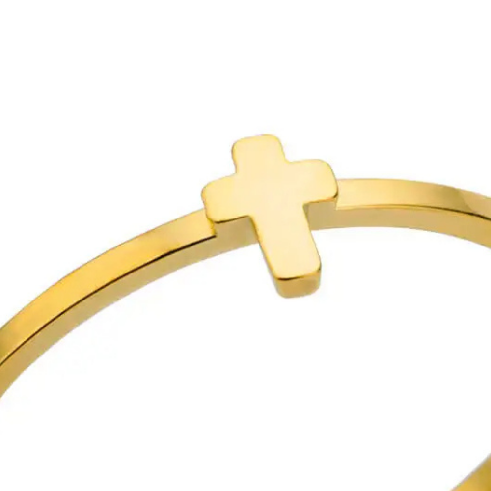 Bague Mini Croix