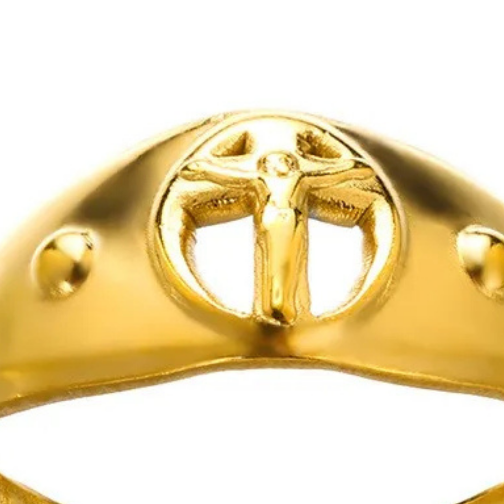 Bague Croix Chrétienne