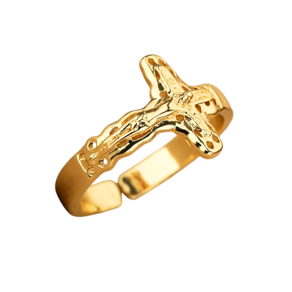 Bague Croix Christ