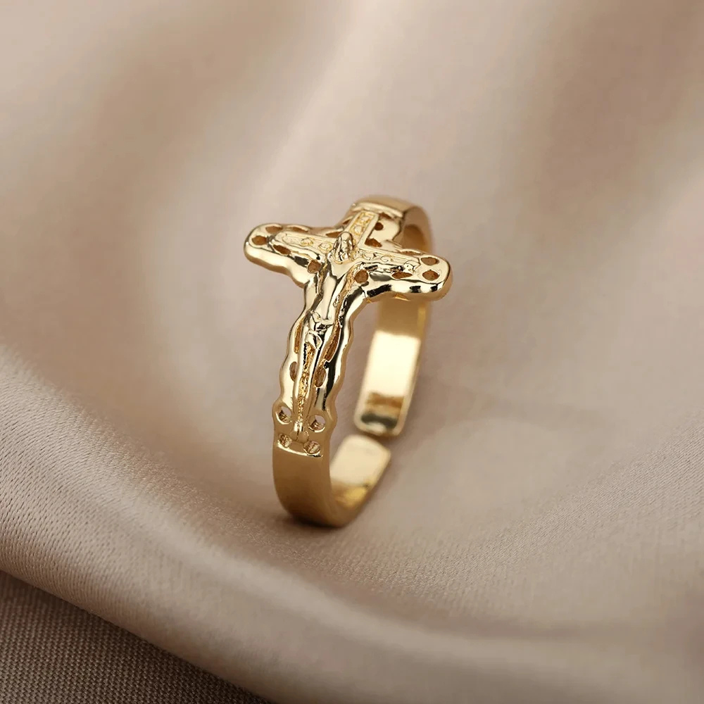 Bague Croix Christ