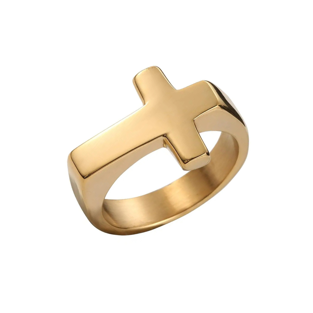 Bague Croix Homme