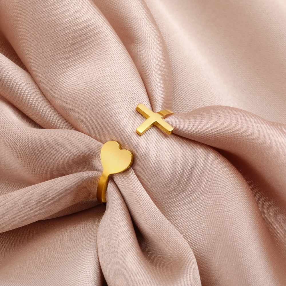 Bague Croix Amour