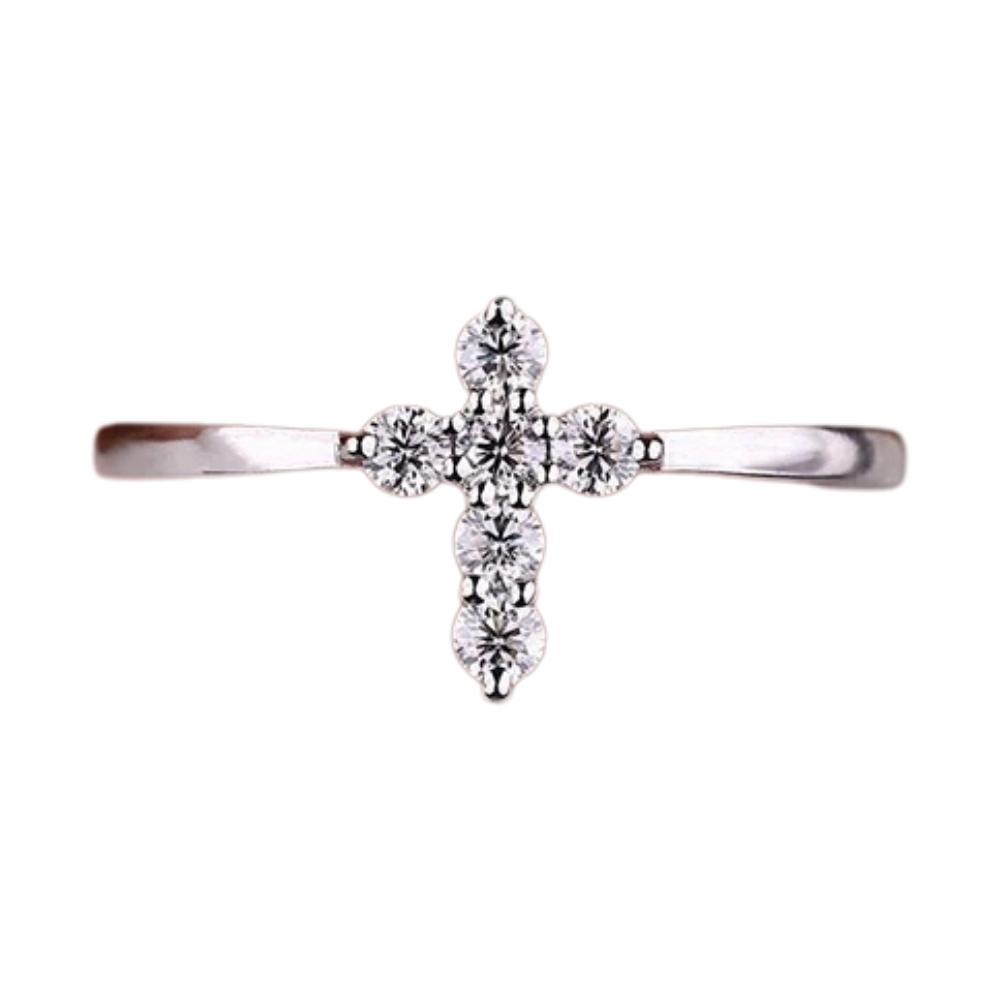 Bague Croix Argent
