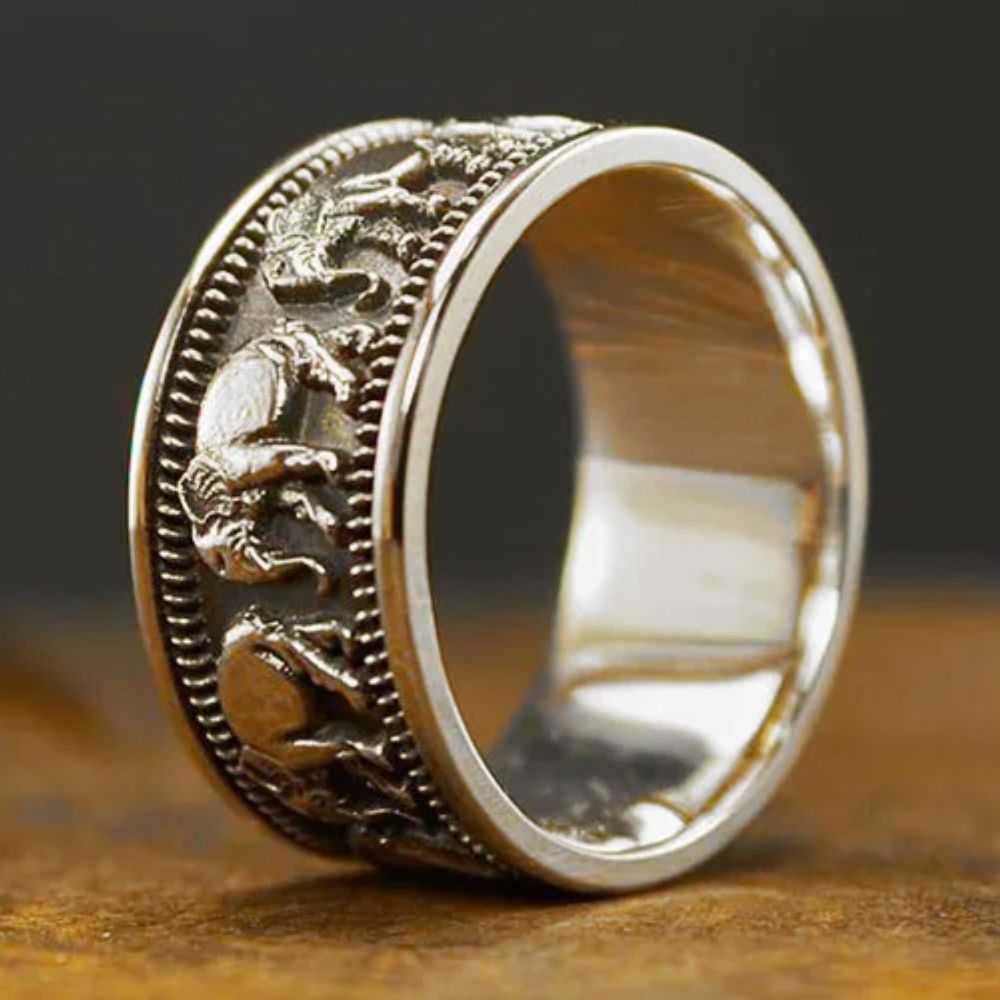 Bague Éléphant Homme