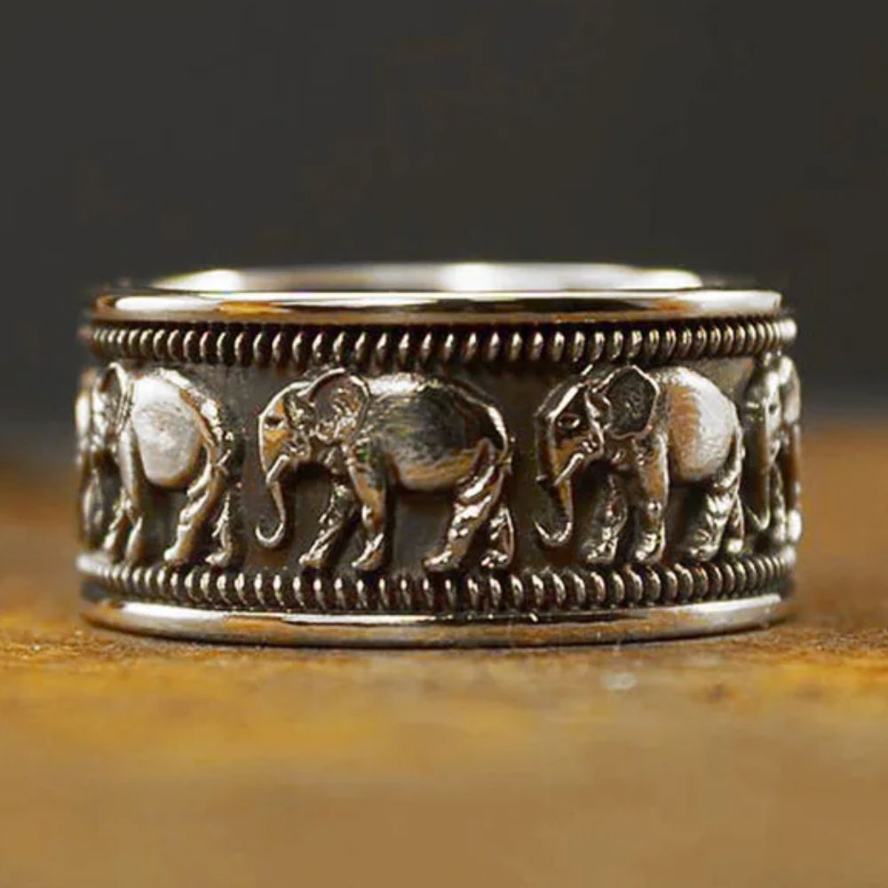 Bague Éléphant Homme