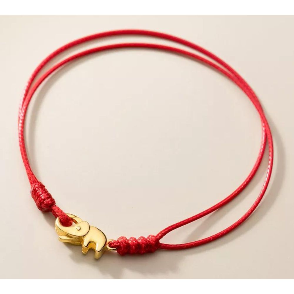 Bracelet Éléphant rouge