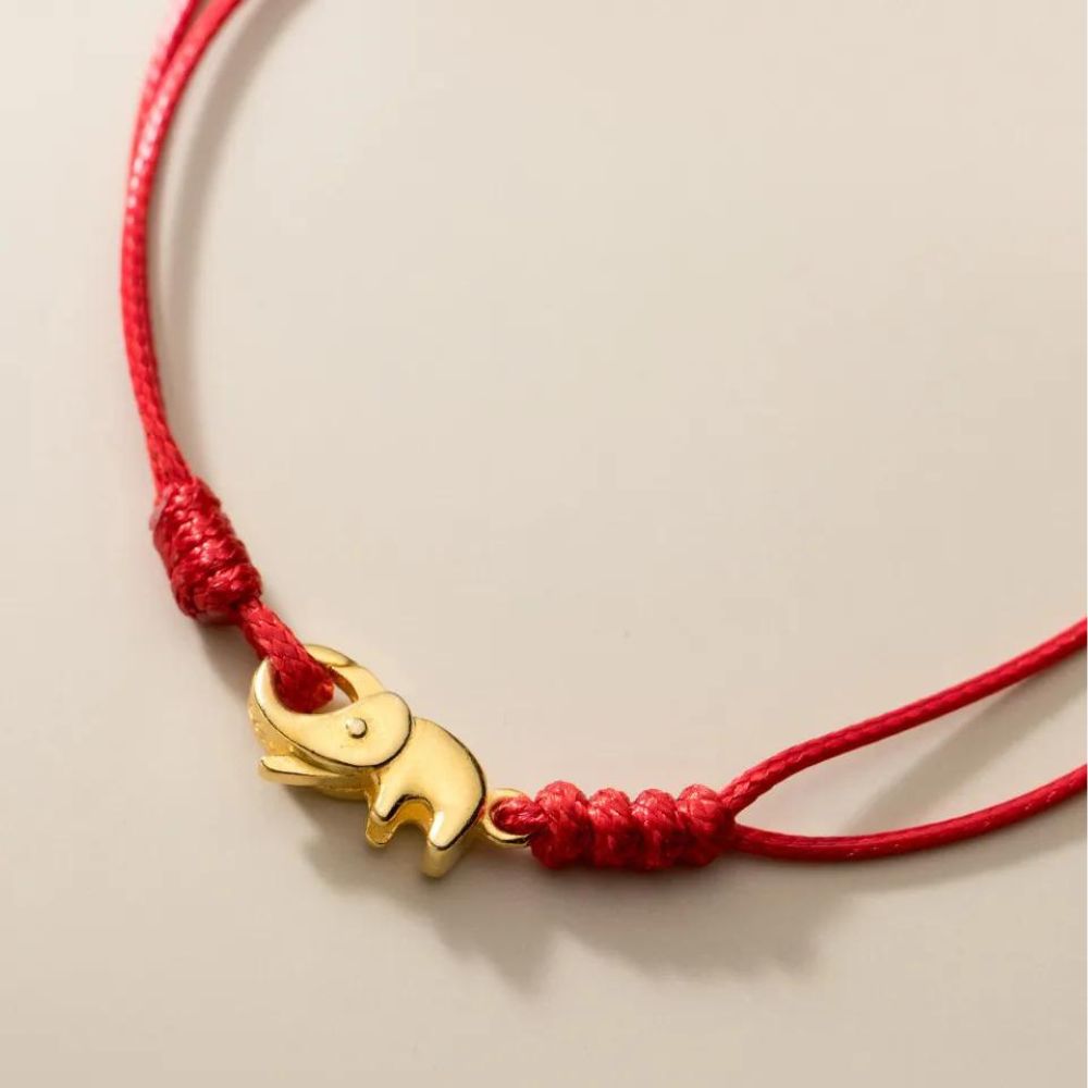 Bracelet Éléphant rouge