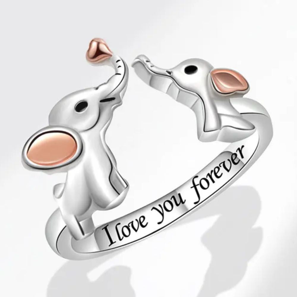 Bague Éléphant Love