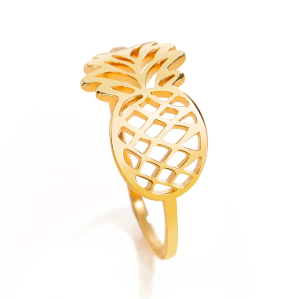 Bague Forme Ananas