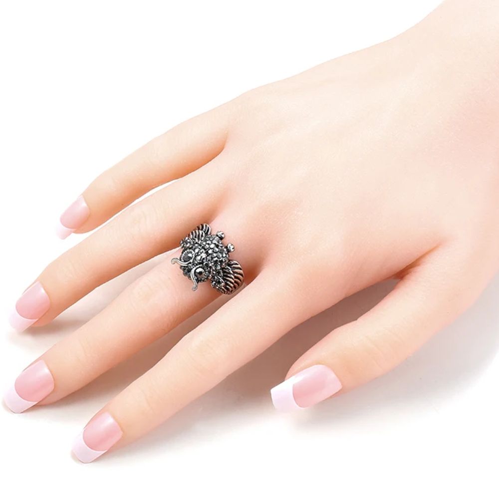 Bijoux, montres Angel Kiss Zircon Ouverture Anneau Femme Cadeau réglable Argent Bijoux, montres Angel Kiss Zircon Ouverture Anneau Femme Cadeau réglable Argent