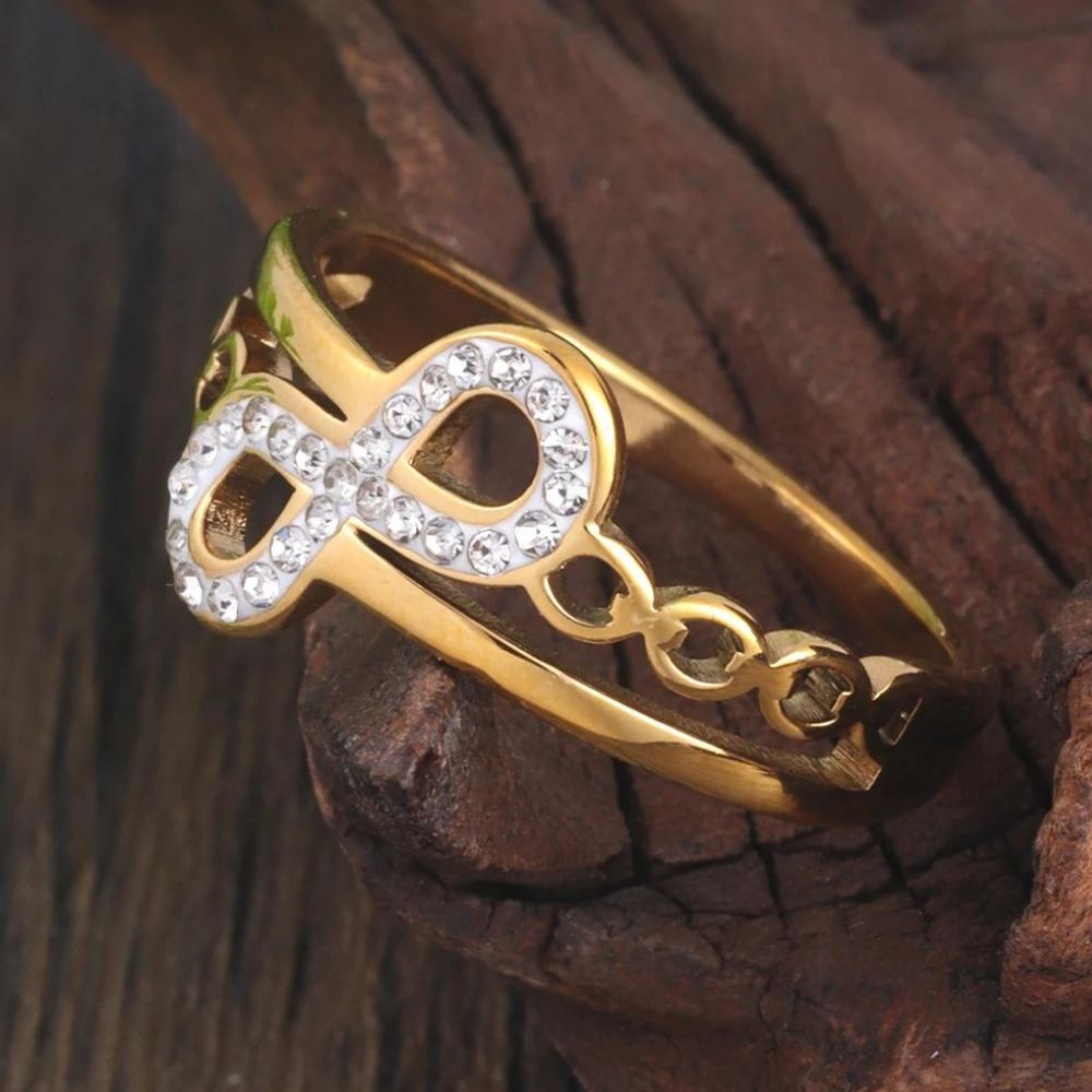 Bague Femme Bague Avec Signe Infini Bague Infini En Or
