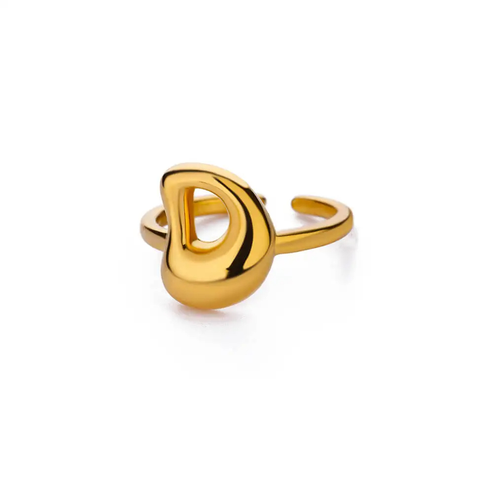 Bague Initiale D Bubble