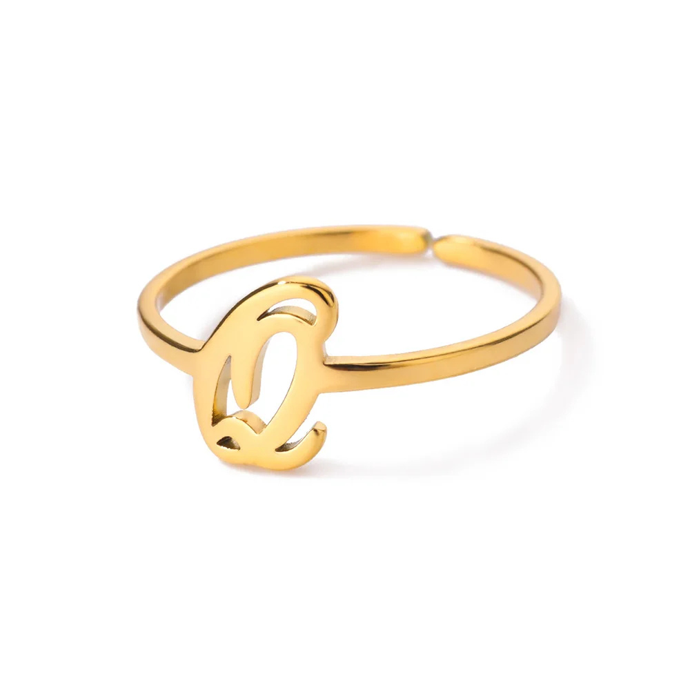 Bague Femme Initiale Q