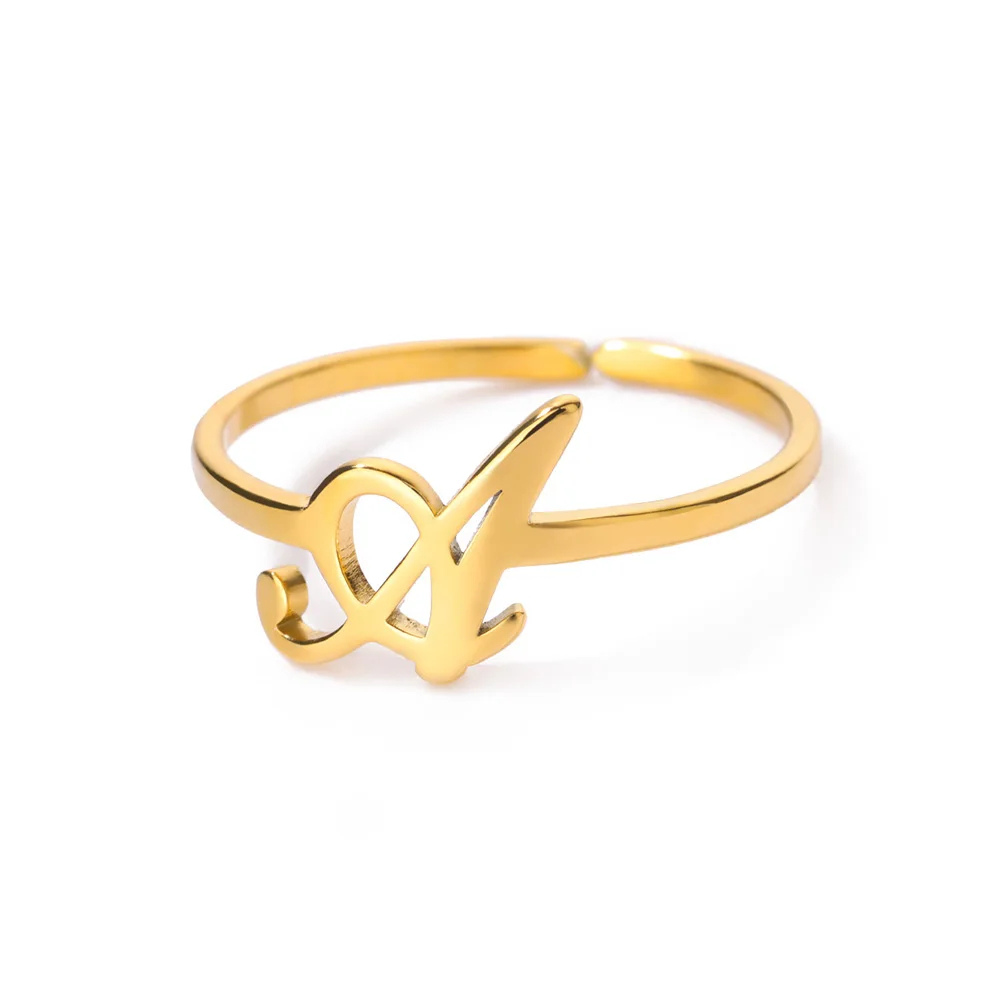 Bague Initiale A Femme