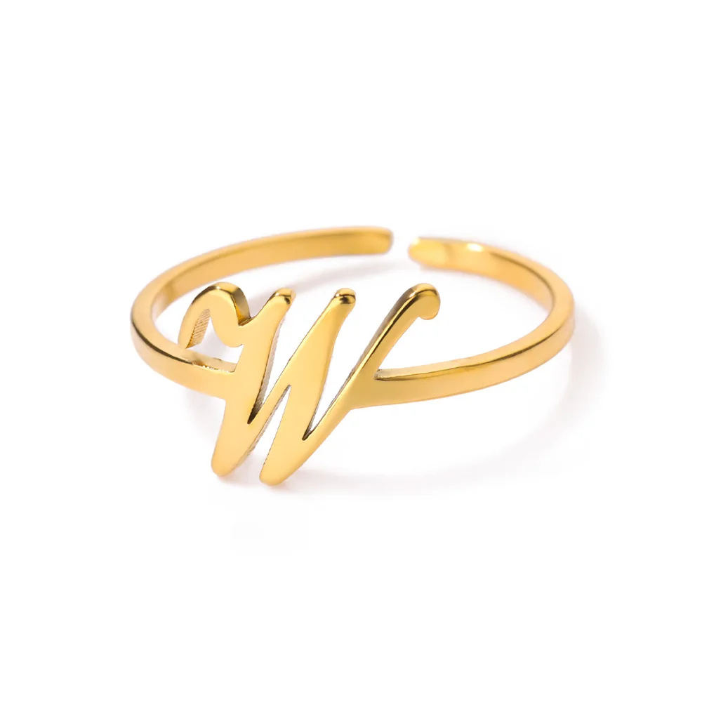 Bague Initiale W Femme