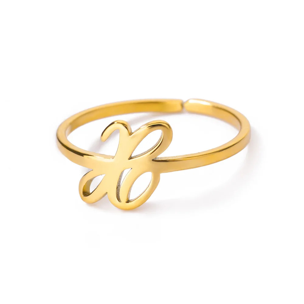 Bague Initiale X Femme