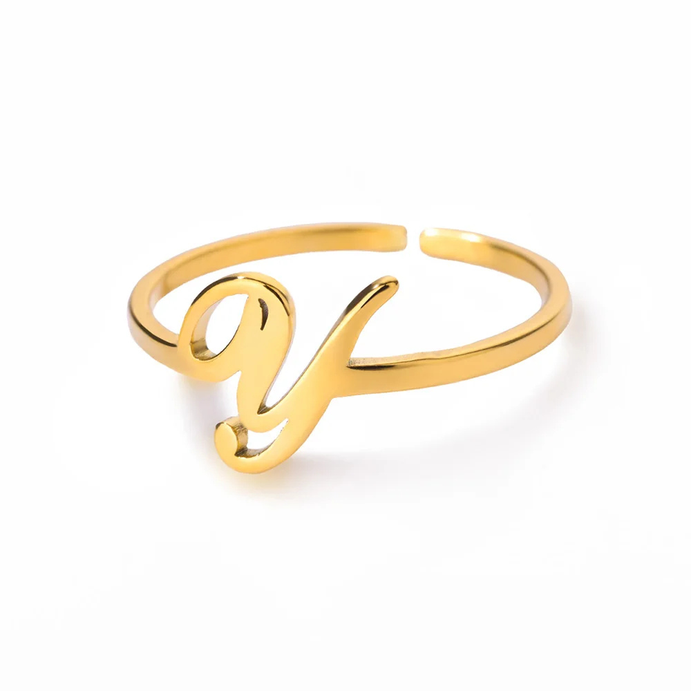 Bague Initiale Y Femme