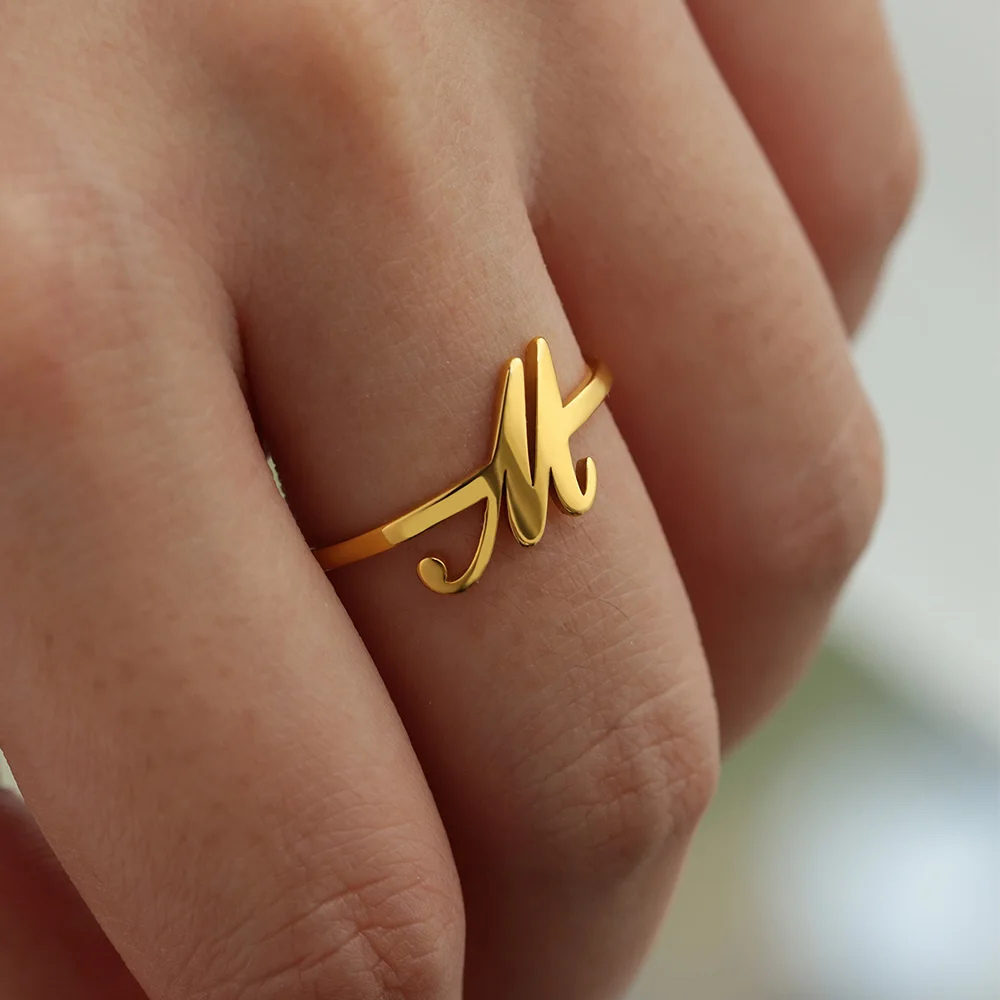 Bague Femme Initiale