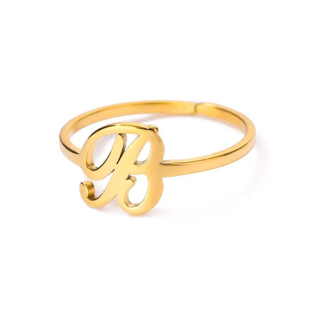 Bague Initiale B Femme