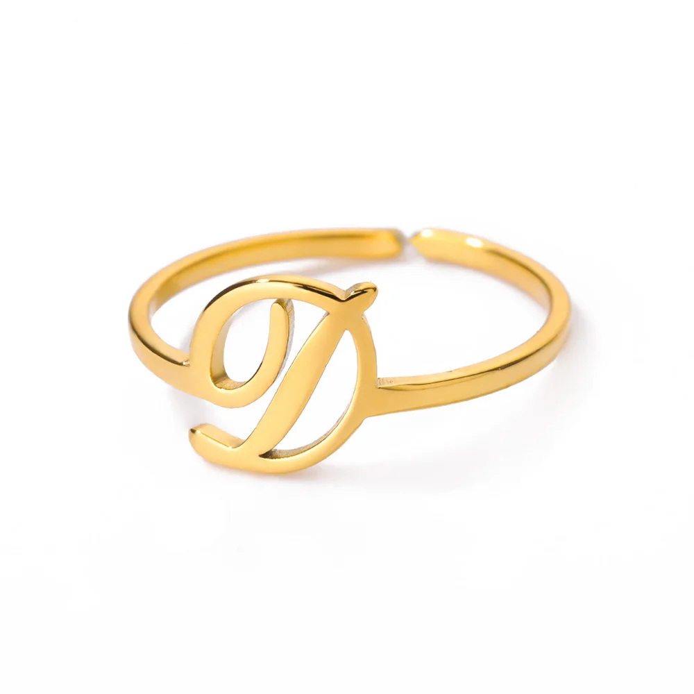 Bague Femme Initiale D