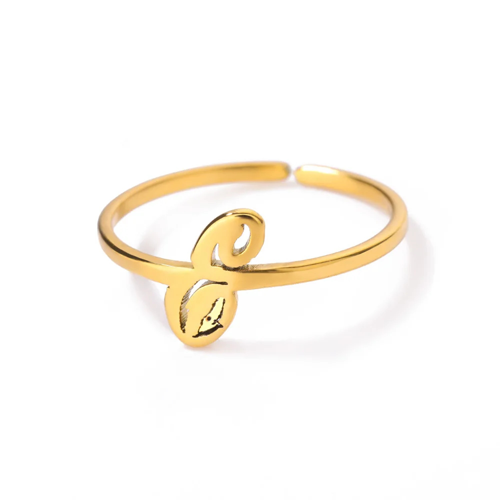 Bague Femme Initiale E