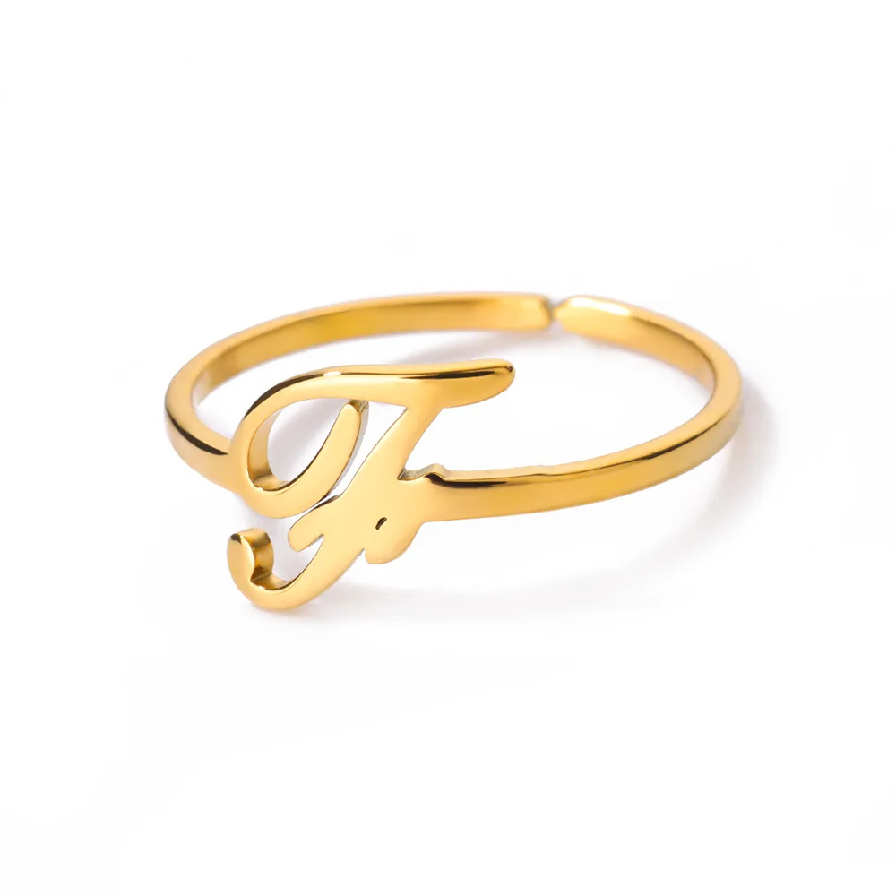 Bague Initiale F Femme