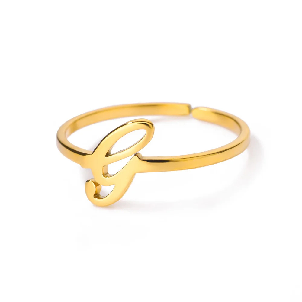 Bague Initiale G Femme